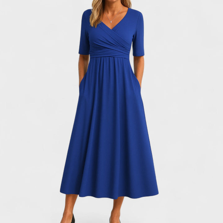 Lori | Elegant Wrap-Style Dress