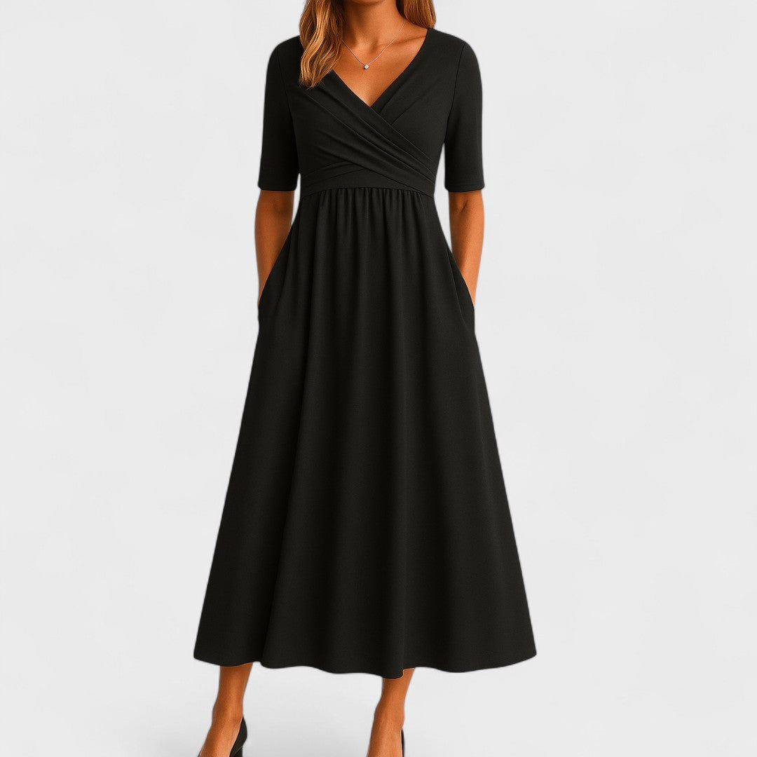 Lori | Elegant Wrap-Style Dress