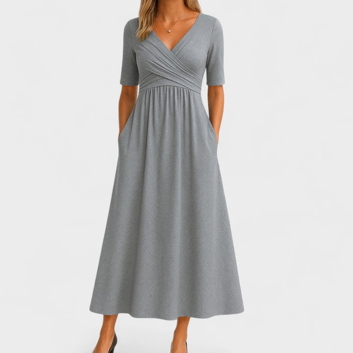 Lori | Elegant Wrap-Style Dress