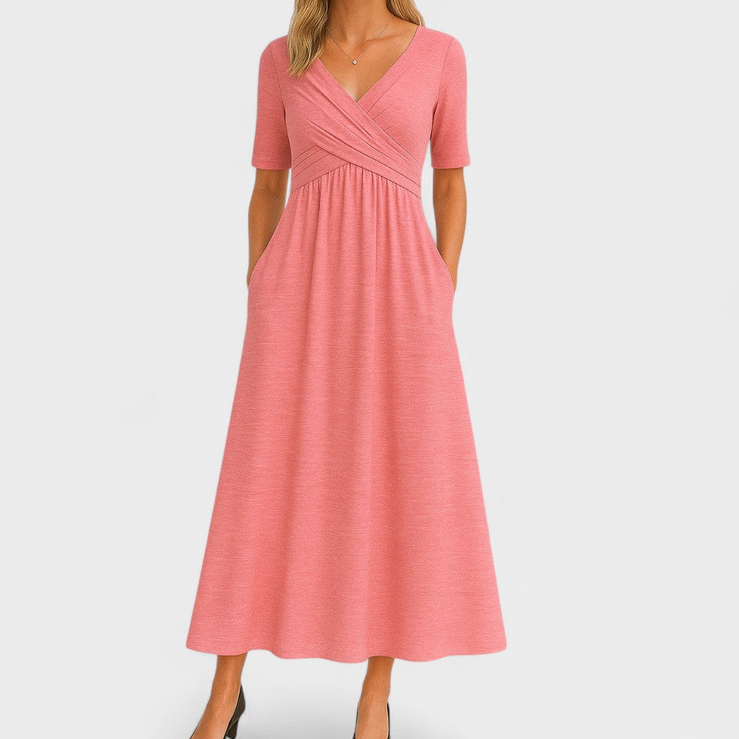 Lori | Elegant Wrap-Style Dress