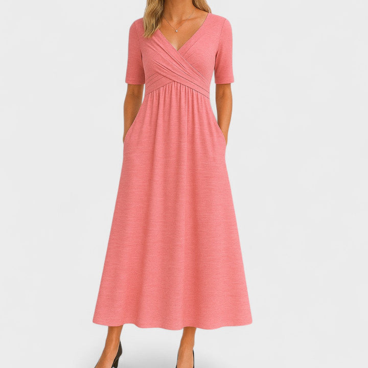 Lori | Elegant Wrap-Style Dress