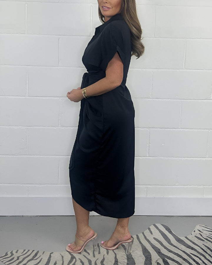 Nirella - Elegant pleated dress