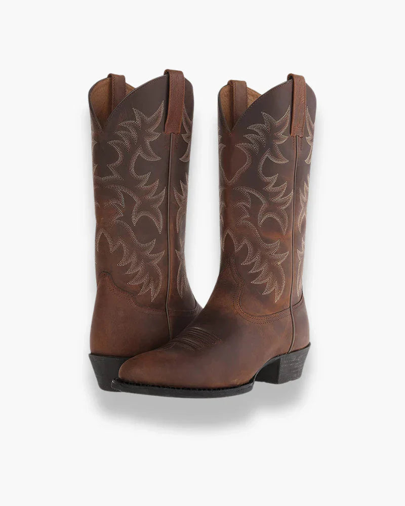 LORETTA™ – Elegant Western-Style Cowboy Boots for Women