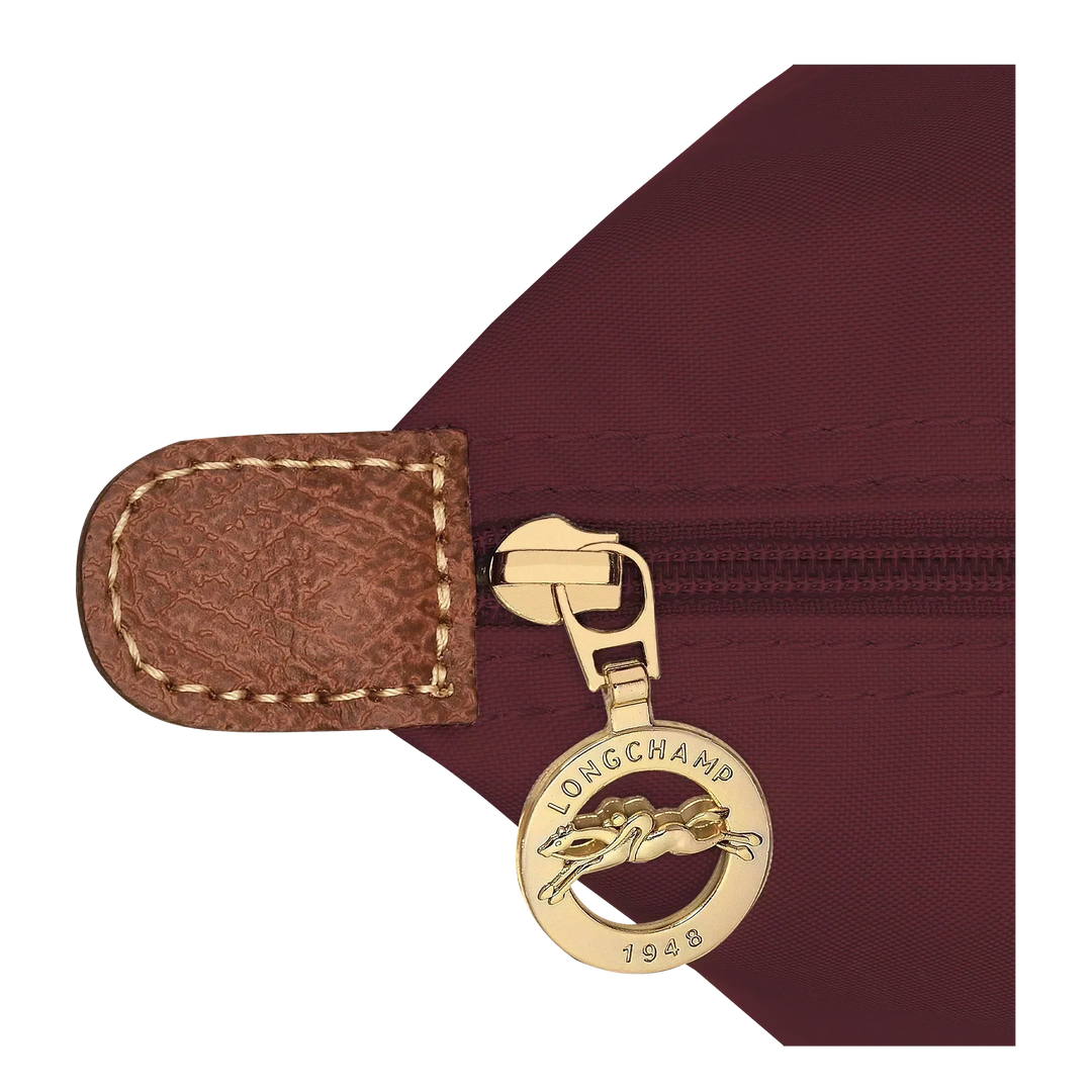 Le Pliage Tote Large, Burgundy