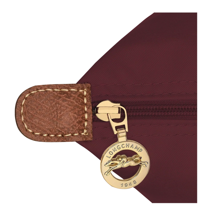 Le Pliage Tote Large, Burgundy