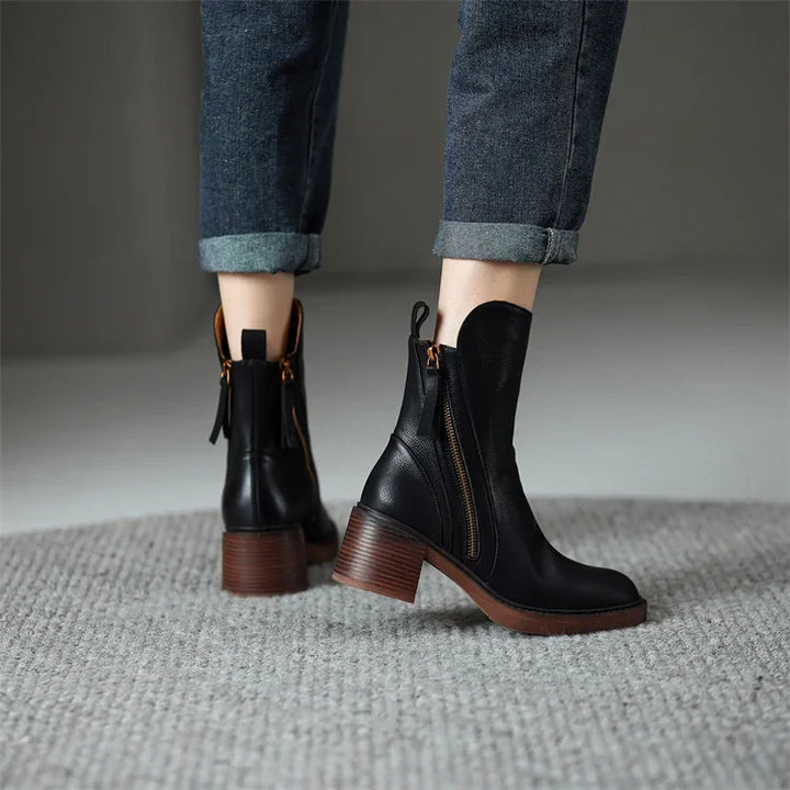 DOROTHY™ – Leather Ankle Boots