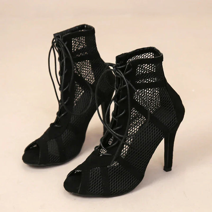 GAYLE™ – Elegant Mesh High Heels