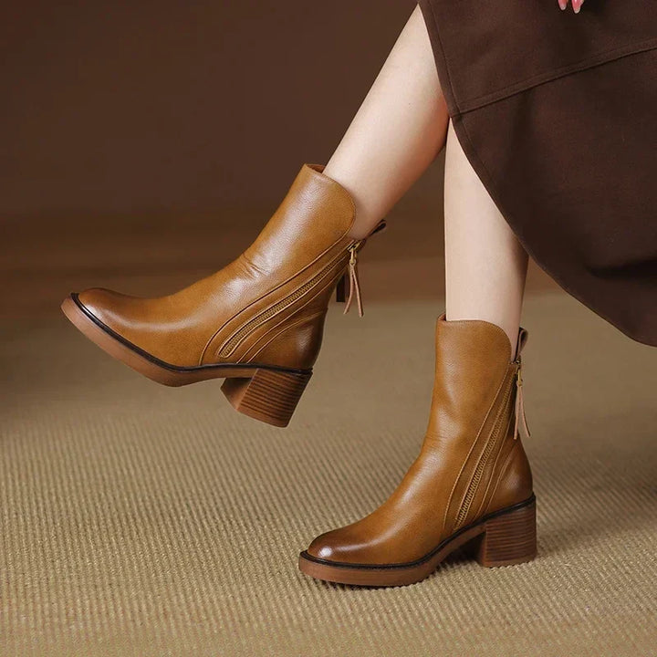 DOROTHY™ – Leather Ankle Boots