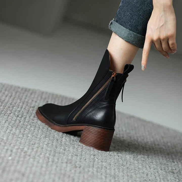 DOROTHY™ – Leather Ankle Boots