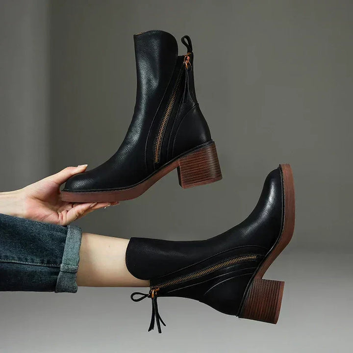 DOROTHY™ – Leather Ankle Boots
