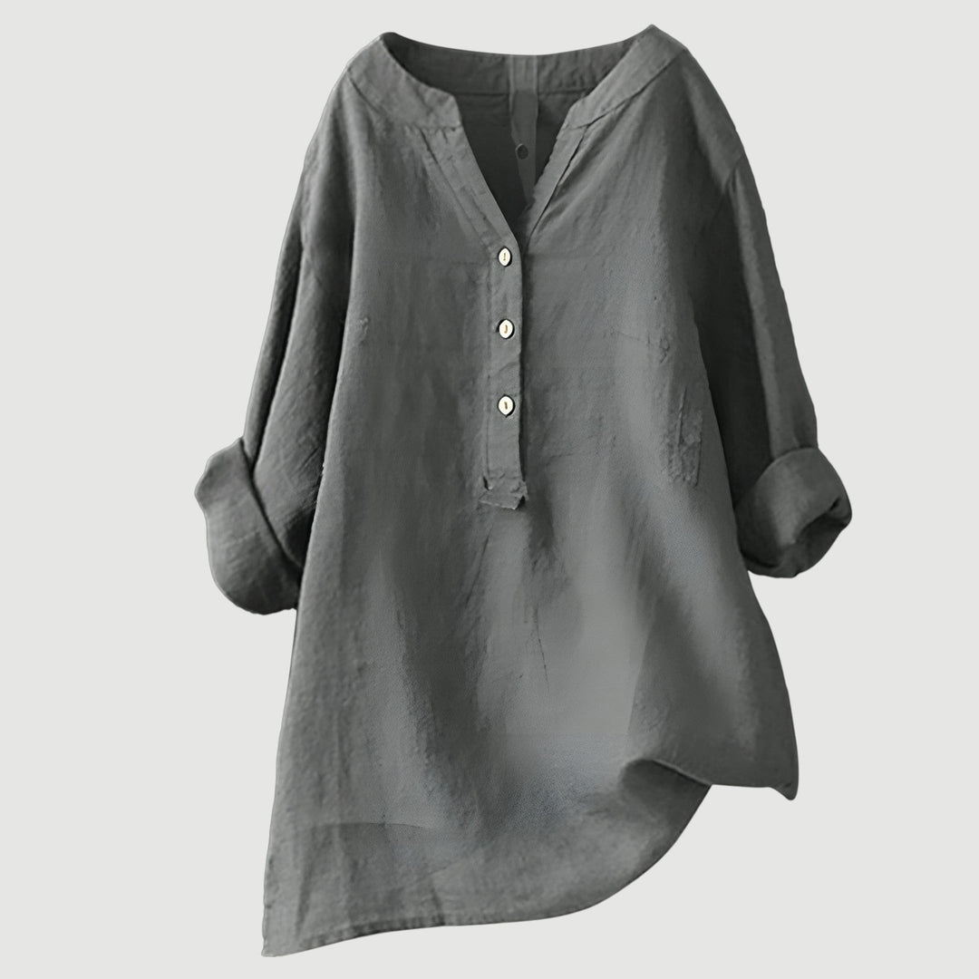Samantha - casual linen blouse