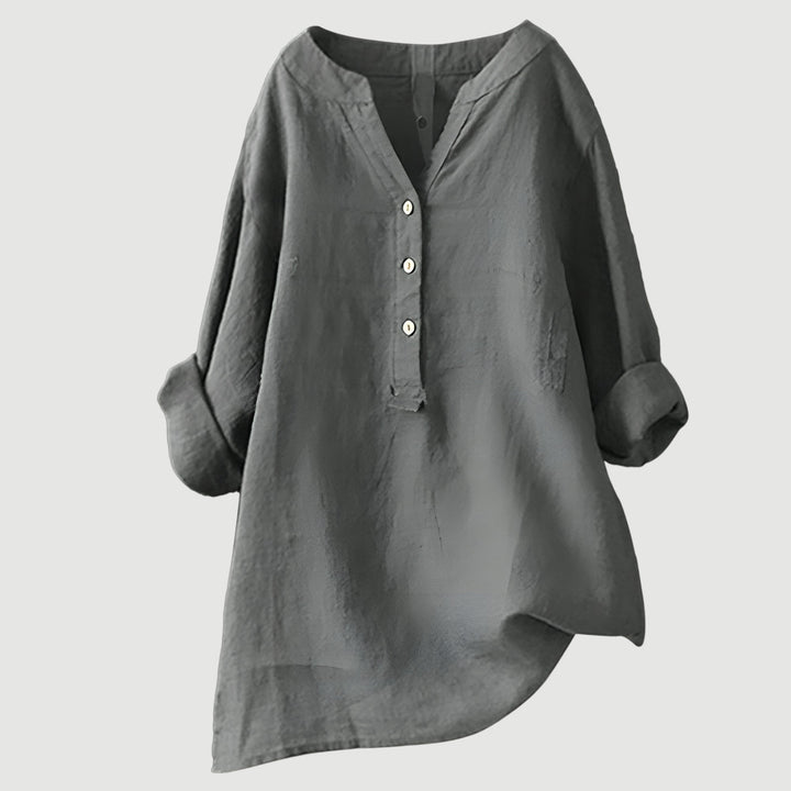 Samantha - casual linen blouse