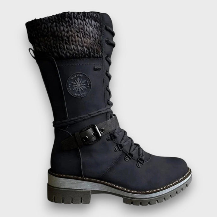 Evelyn™ | Lace-Up Winter Boots